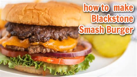 The Best Blackstone Smash Burger Recipe YouTube