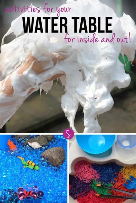Water Table Activities 12 Sensory Play Activities For Inside And