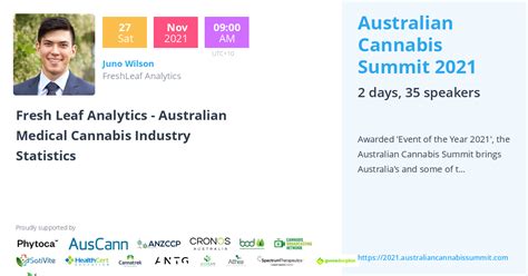 Fresh Leaf Analytics Australian Medical Cannabis Industry Statistics Australian Cannabis