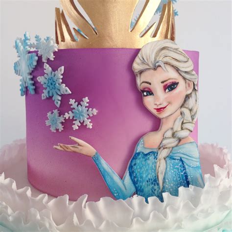 Frozen Birthday Cake