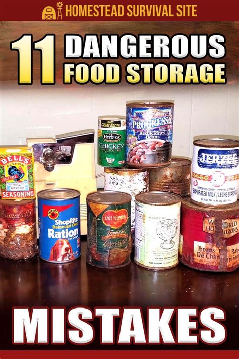 11 Dangerous Food Storage Mistakes Homestead Survival Site