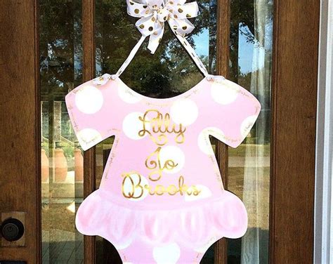 Hospital Door Baby Tutu Welcome Home Baby Sign Welcome Baby Etsy