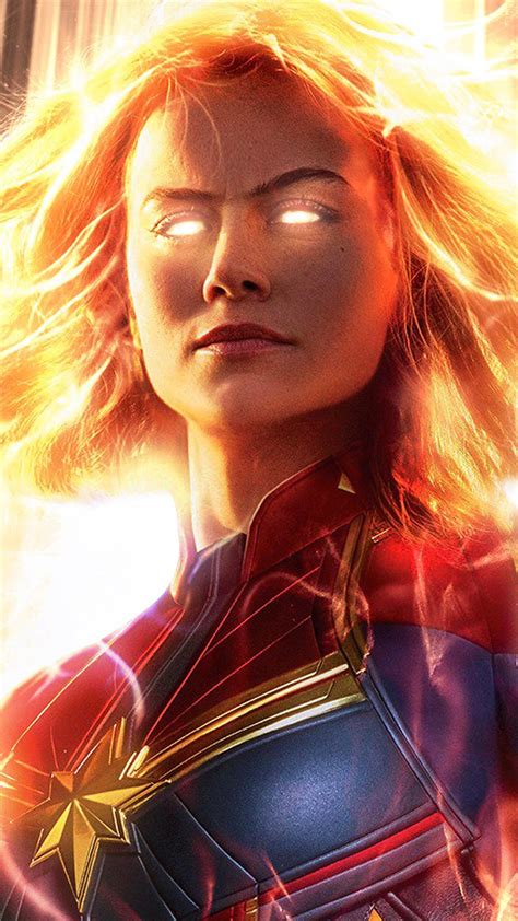 Captain Marvel Movie Brie Larson K Phone HD Wallpapers Images Backgrounds Photos