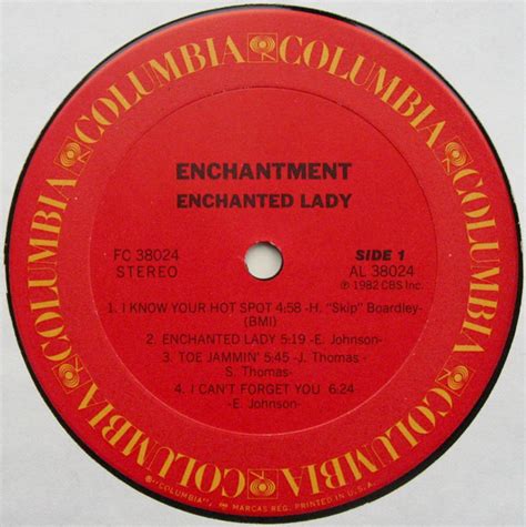 Enchantment Enchanted Lady Lp Plak Deform Müzik