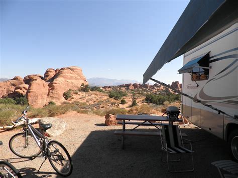 Where In The Usa Rv Arches National Park Moab Utah Delicate Arch