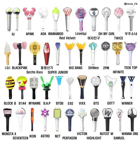 Kpop Light Sticks Bts K Pop Kpop Logos Ukiss Kpop Kpop Memes Kpop