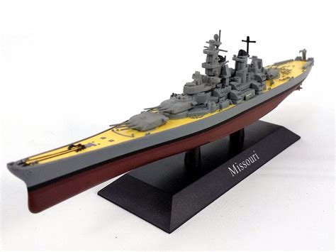 Buy Battleship Uss Missouri Bb 63 11250 Scale Diecast Metal Model