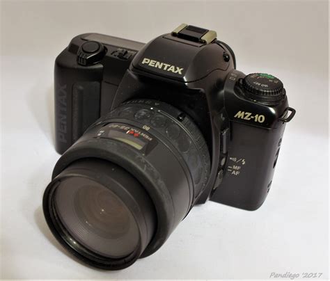 Asahi Pentax Mz 10 Black 1996 35mm Slr Camera With Kit Lens 35