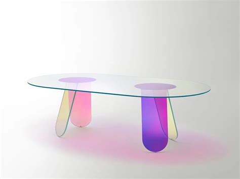Tavoli E Tavolini Shimmer Glas Italia Salone Del Mobile