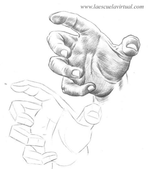 como hacer dibujo de manos parte 2 aprende a manos tutorial cursillo gratis online how to draw