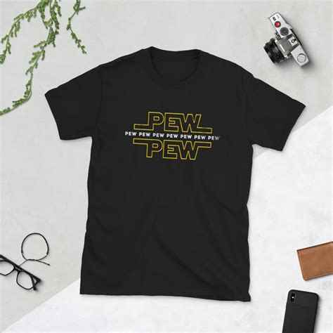 Pew Pew Vintage Star Pewpew Wars Meme Funny Unisex T Shirt Etsy