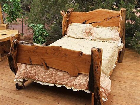 Rustic Juniper Bed Bed Furniture Set Rustic Bed Frame Rustic Bedding
