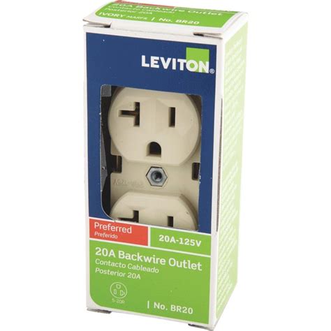Ropesoapndope Leviton Shallow Commercial Grade Duplex Outlet