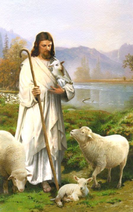 Jesus Loves All Of His Sheep Jesus Christ Painting Jesus Art