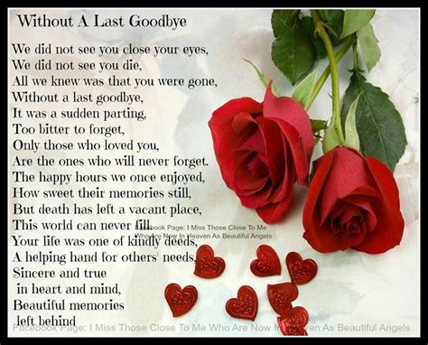 Nothing to can prepare you for that loss. Final Goodbye Death Quotes. QuotesGram