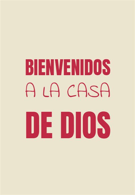 Crea Tu Frase Bienvenidos A La Casa De Dios 1 Imágenes