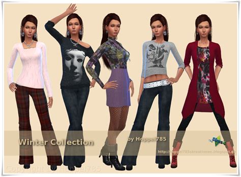 Sims 4 Ccs The Best Winter Collection By Hoppel785