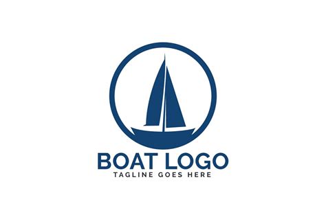 Boat Vector Logo Design 406624 Logos Design Bundles