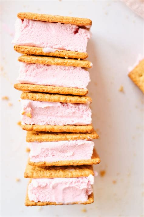 Graham Cracker Ice Cream Sandwich Recipe Mama Likes To Cook