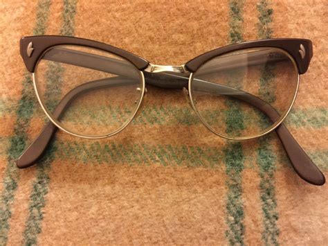 listing 266210689 vintage horn rimmed cat eye eyeglasses vintage cat horn