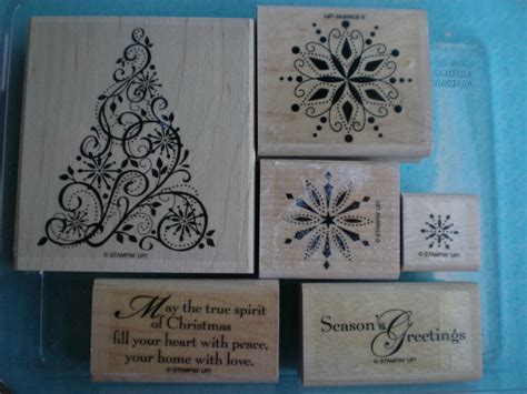 Snow Swirled Christmas Stampin Up Stamp Set