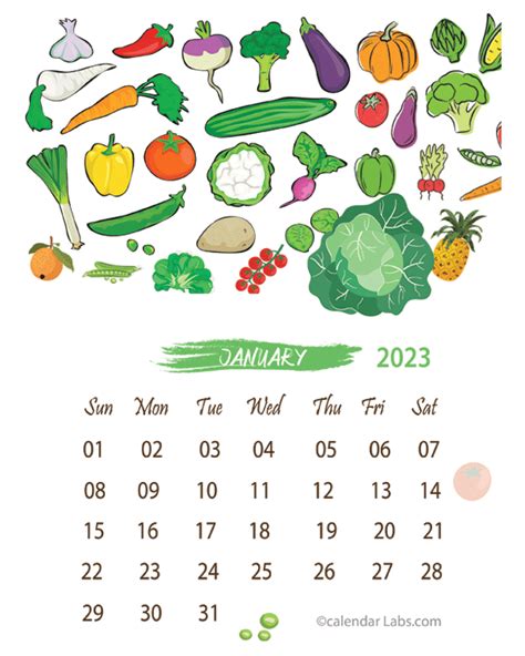 2023 Monthly Calendar Template Free Printable Templates