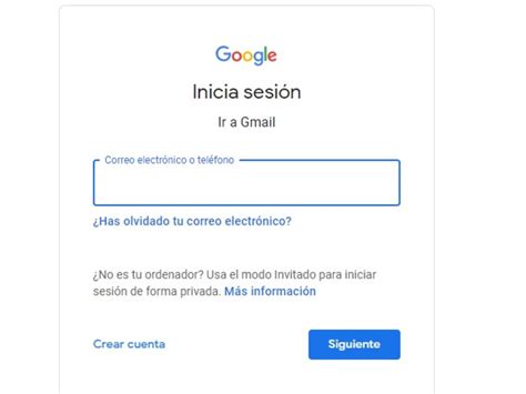 Cómo Iniciar Sesión En Cuenta De Gmail Pasos Que Debes Seguir