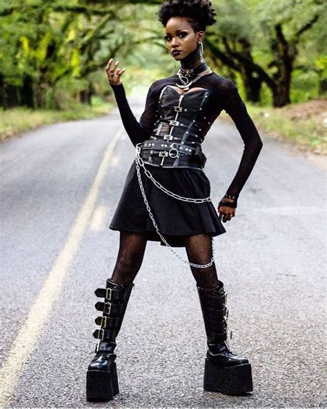 Cute Goth Outfits Alt Outfits Gothic Outfits Afro Punk Fashion