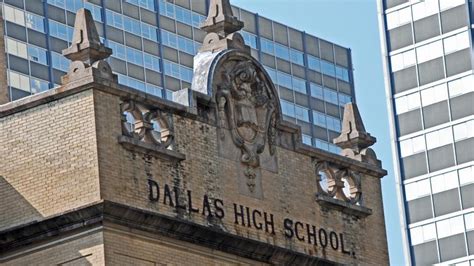 An Exclusive Look Inside The Historic Dallas High School In Downtown