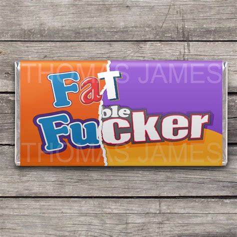 Novelty Funny Rude Adult Humor Candy Bar Wrapper Only Etsy