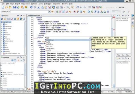 Maybe you would like to learn more about one of these? Oxygen XML Editor Free Download
