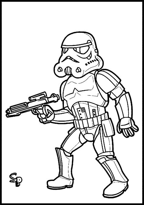 Cool Lego Stormtrooper Coloring Pages Ideas