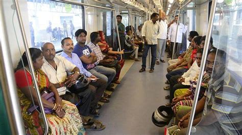 After Initial Euphoria Metro Rail Sees A Dip In Ridership The Hindu
