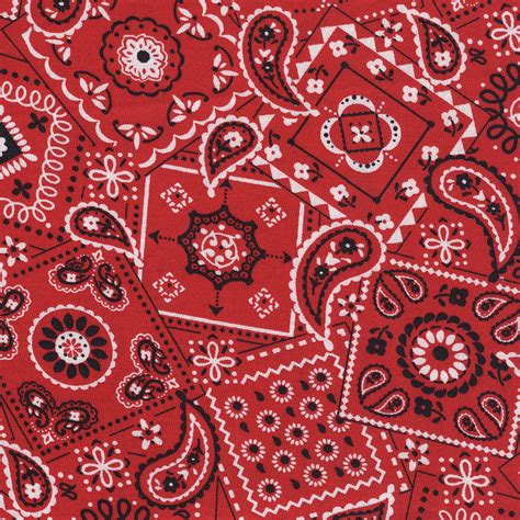 Shason Textile 3 Yards Cut 100 Cotton Print Quilting Fabric Red