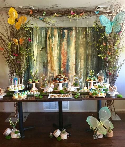 Enchanted Forest Baby Shower Party Ideas Photo 2 Of 26 Enchanted