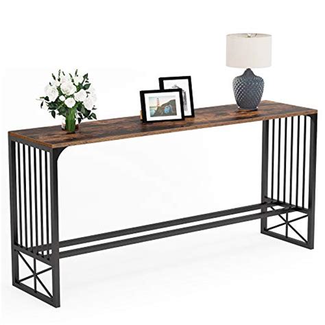Tribesigns Extra Long Console Table Behind Sofa Couch 709 Inch Narrow