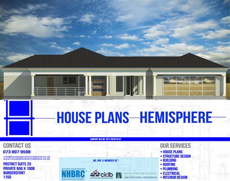 Full set of drawings to start construction. House Plans In Limpopo Modern House - Modern House