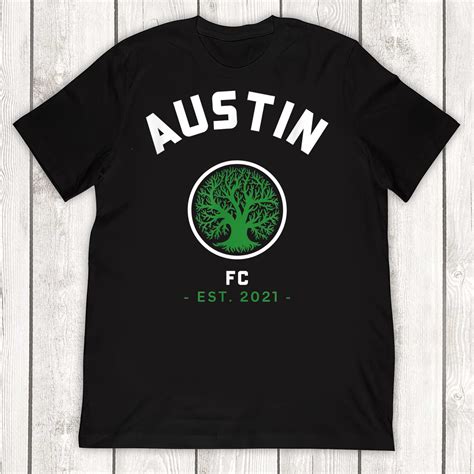 Austin Soccer Team Shirt Fc Texas Etsy