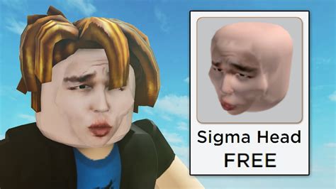 Roblox How To Get Sigma Face For Free Youtube