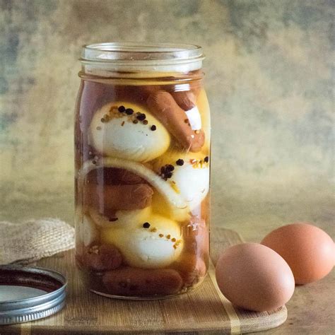 Pickled Eggs And Sausage Fox Valley Foodie