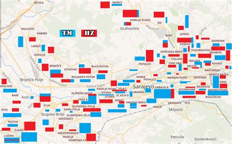 Navijačka Mapa Sarajeva Balkanski Navijaci