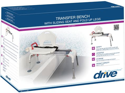 Folding Universal Sliding Transfer Bench   Drive Medical  