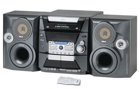Shop Rca Rs2604 Stereo System With 5 Disc Cd Changer