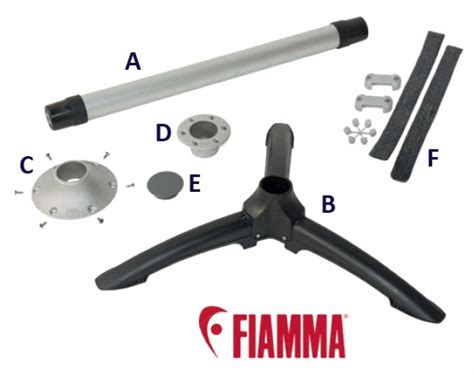 Fiamma Table Legs Tripod Pro B