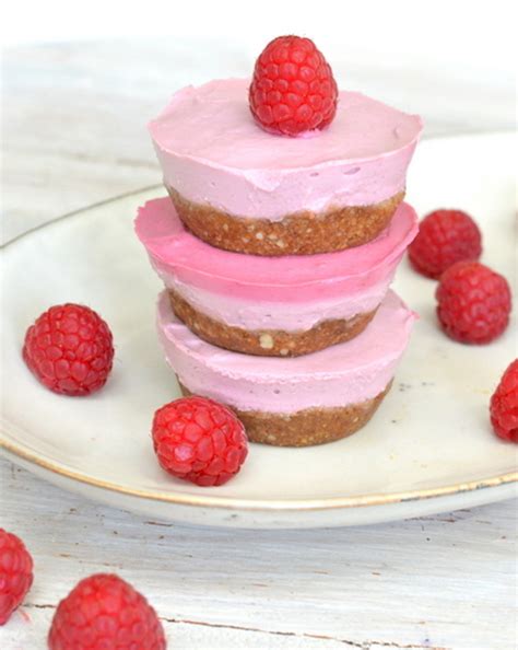 Maybe you would like to learn more about one of these? Raspberry Mini-Cheesecake (Raw & Vegan) recipe | healthy ...