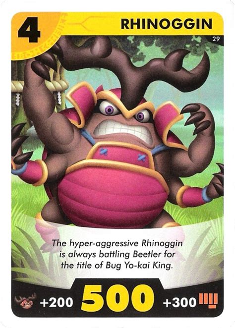 Rhinoggin Yo Kai Watch Card Game 029
