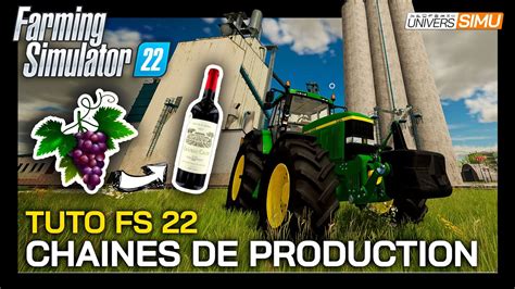 Tuto Farming Simulator Comment Utiliser Les Chaines De Production Youtube