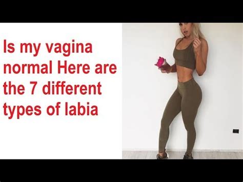 Is My Vagina Normal Here Are The Different Types Of Labia Youtube