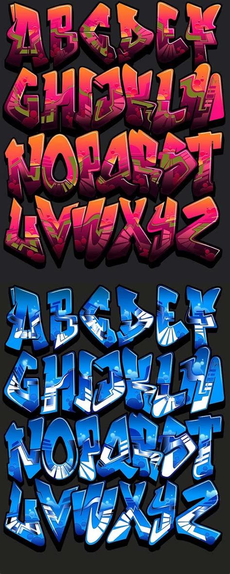 Graffiti Font Styles Alphabet Images And Photos Finder