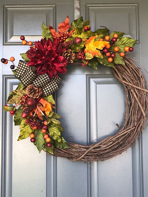 Homemade Wreaths For Front Door Millie Diy